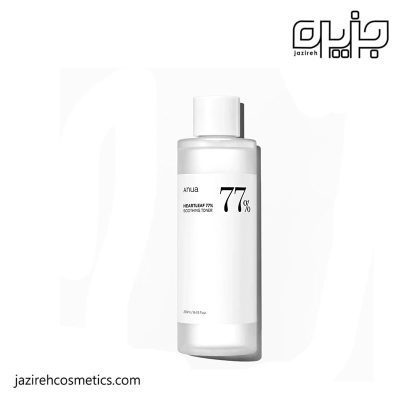 تونر پاک کننده و التیام بخش Heartleaf آنوا 77 درصد, 250 میل