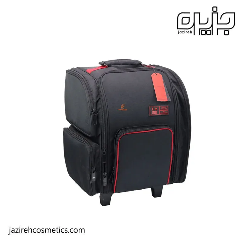 کیف ابزار میکاپ چرخدار EM