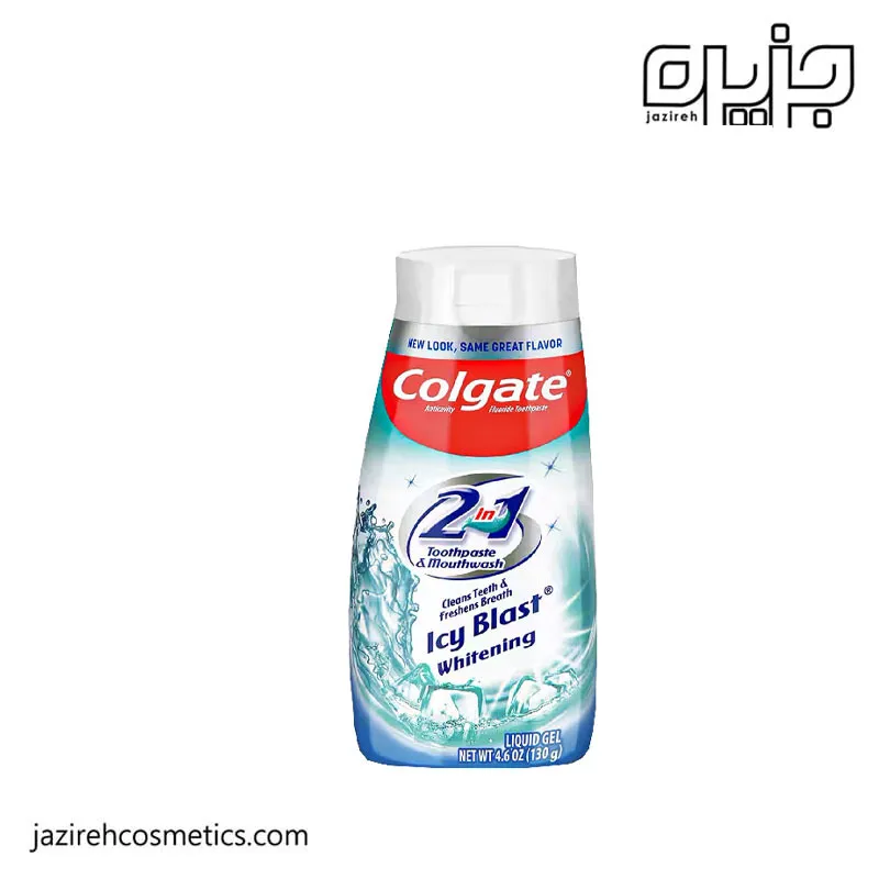 خميردندان 2در1 كلگيت whitening