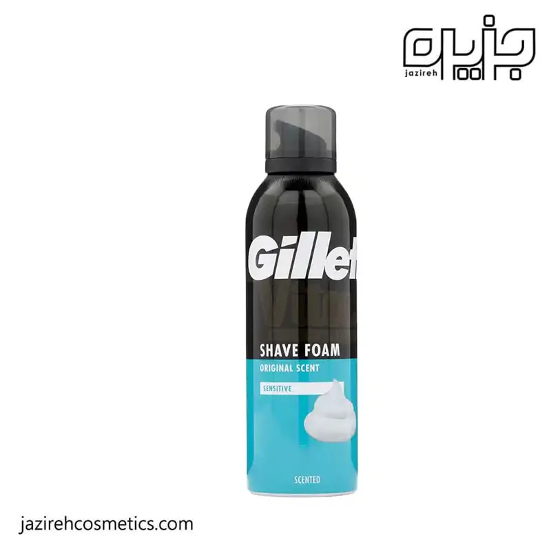 فوم ريش ژيلت sensitive