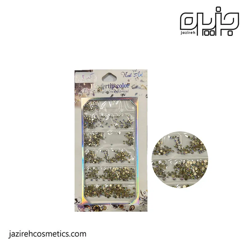 نگين ديزاين ناخن كد 2-nail art